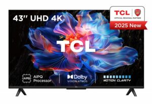 TCL 43V6C | 43" 4K Ultra HD DLED Smart TV | Google TV | Dolby Vision | 60Hz | HDMI 2.1