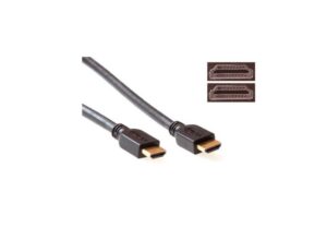 ACT AK3791 | 1,8 m High Speed HDMI Kabel | HDMI Type A naar Type A | Zwart