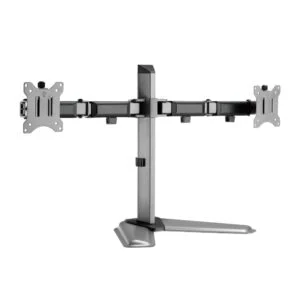 White Shark TUTANKHAMUN | Monitor-bureaustand | Tot 32" | Max 9kg | VESA 100x100 | 2 Monitoren