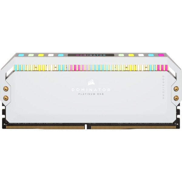 Corsair Dominator Platinum RGB Wit | 32GB 2x16GB DDR5 | 5600MHz | DIMM | CL40 | Geheugenmodule | RAM