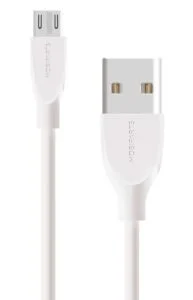 Mobiparts Micro USB naar USB | 2A | 2m | Wit
