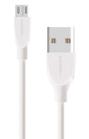 Mobiparts Micro USB naar USB | 2A | 2m | Wit