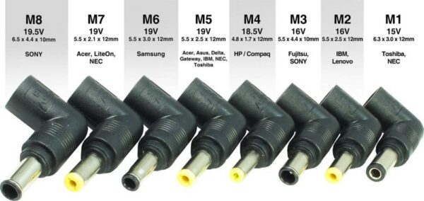 Inter-Tech Sinan UB-90HB | Universele Notebook Lader | 90 Watt