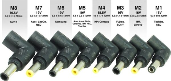 Inter-Tech Sinan UB-90HB | Universele Notebook Lader | 90 Watt