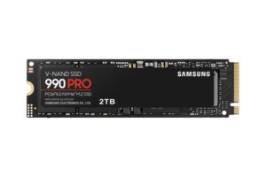 Samsung 990 PRO | 2TB NVMe SSD | M.2 Gen4 | 7.450MB/s Lezen | 6.900MB/s Schrijven