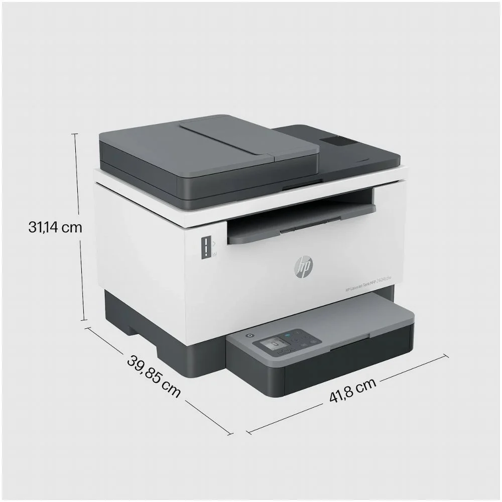 HP LaserJet Tank MFP 2604sdw | All-in-One Laserprinter | 600 x 600 DPI | Wi-Fi | Zwart/Wit - Image 4