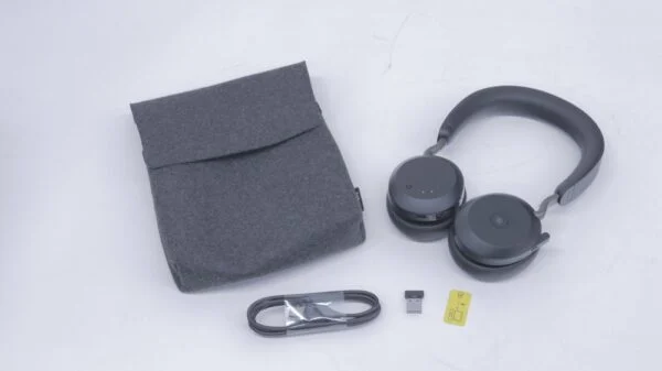 Jabra Evolve2 75 | Draadloze On-Ear Headset | ANC | RF | USB-A | Zwart | 2e Kans
